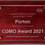 Porton cdmo award 2021.