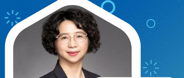 Image of a welcome announcement for Dr. Wenfang (Renee) Miao as the new CEO of J-STAR Research & Porton USA, highlighting her leadership in pharmaceutical innovation, with her portrait and company branding elegantly displayed.