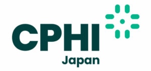 Logo of CPHI Japan 2025, featuring bold letters with a green abstract design to the right.