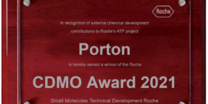 Porton cdmo award 2021.